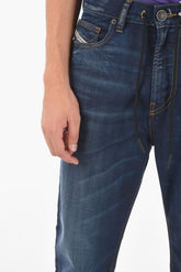 17cm Drawstring Waist D-VIDER CB-NE Carrot Fit Jeans